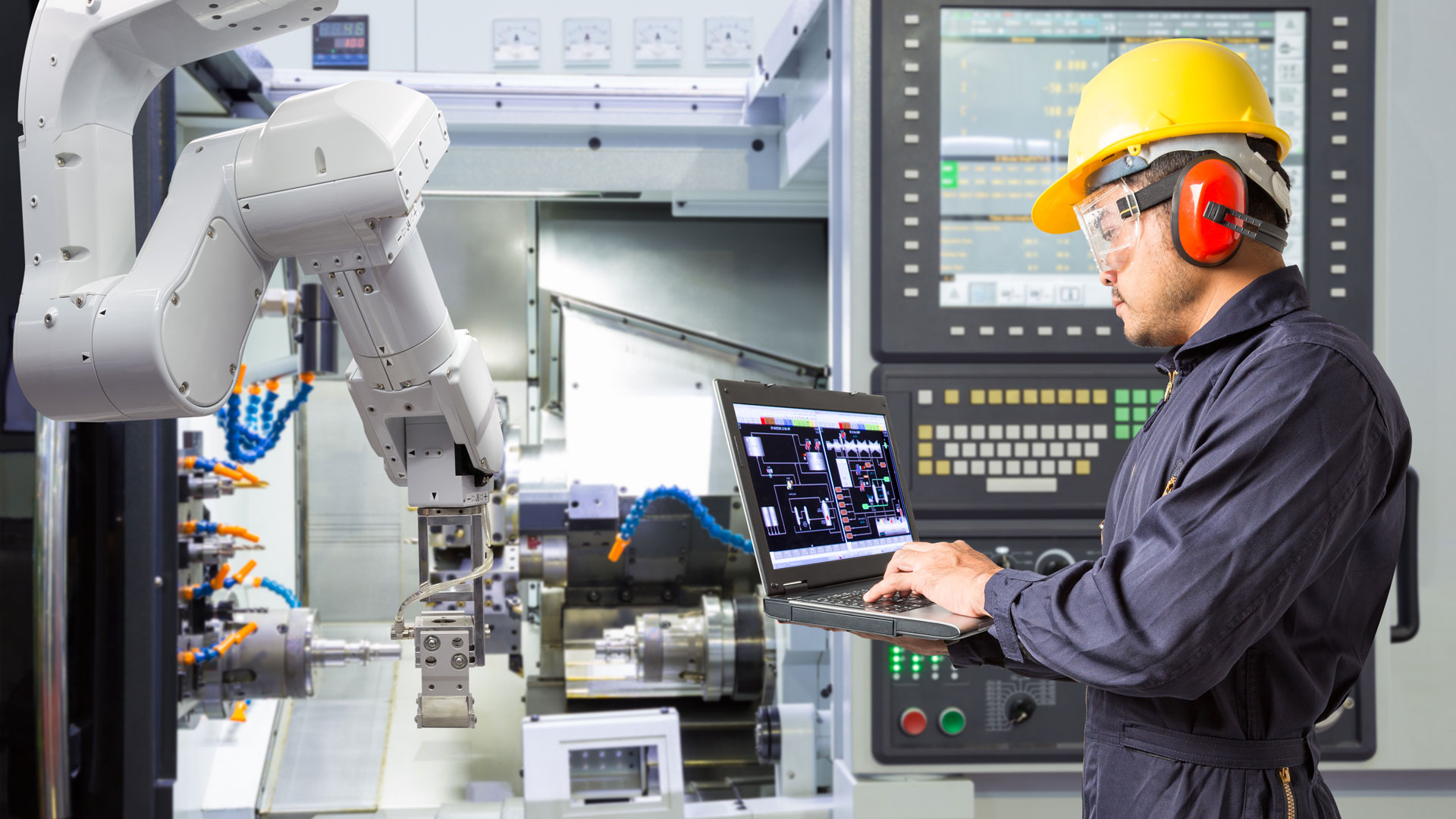 Robust PCB Assembly manufacturing for electronics for industrial controls, robotics, and factory automation.