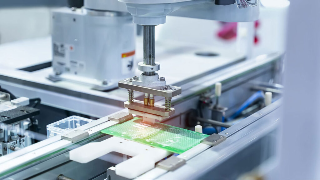 Automated PCB manufacturing line – certified facilities built for scalable production